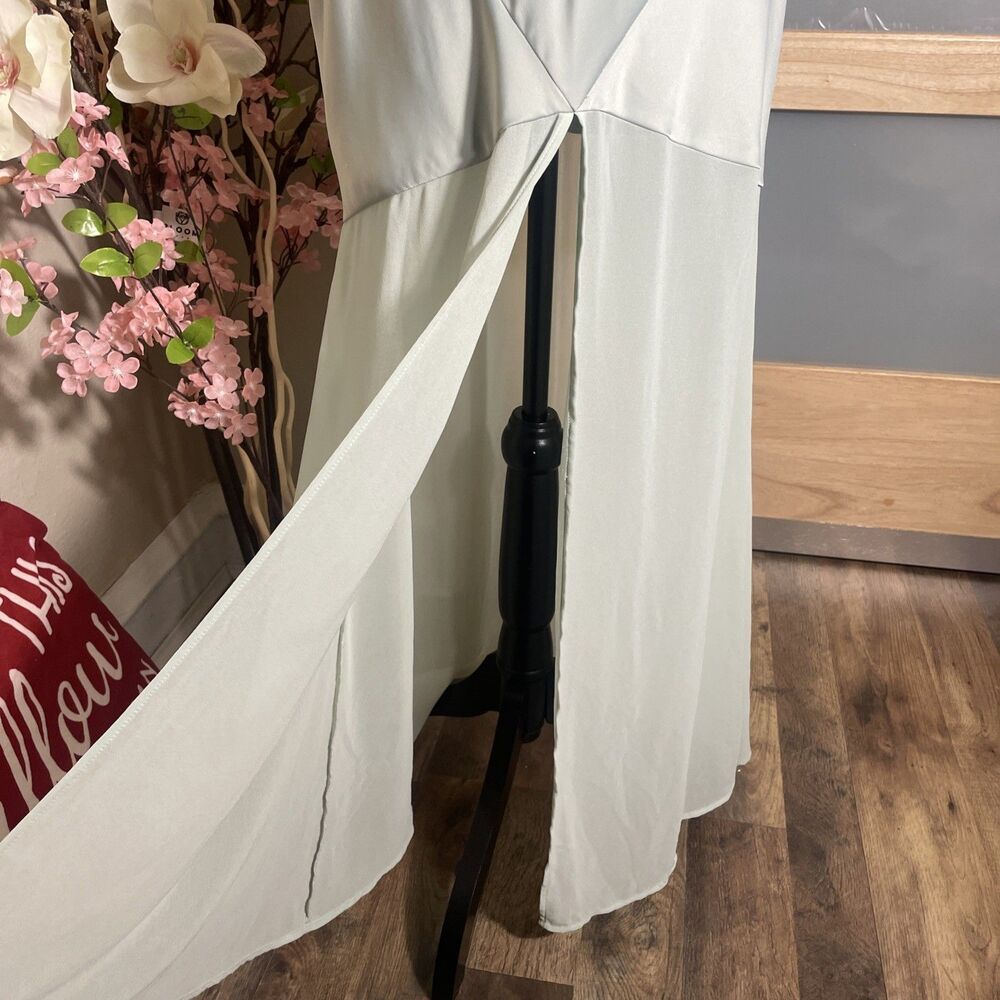 Peppermayo Women's Under The Pagoda Maxi Dress Blue 8 Strapless Special Event - Picture 7 of 14